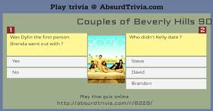 Mistakes, goofs, trivia, quotes, pictures and more for beverly hills, 90210 (1990). Trivia Quiz Couples Of Beverly Hills 90210