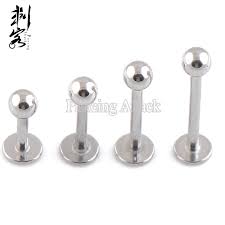 Us 11 27 Basic Body Jewelry 14 Gauge Labret Lip Ring Mixed Sizes In Body Jewelry From Jewelry Accessories On Aliexpress