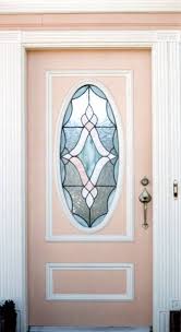 Leaded Glass Oval Door Window Custom