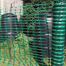 Green Barrier Fence Plastic Mesh