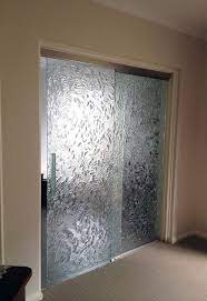 Slumped Glass Bathroom Door Perth Art