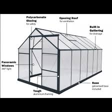 Greenhouse 6mm Twin Wall 2230 X 4380 X