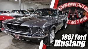 1967 ford mustang fastback restomod for