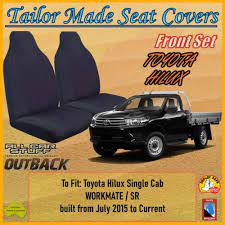 Canvas Seat Covers For Toyota Hilux