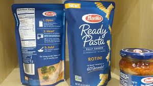 barilla launches ready pasta pouches to