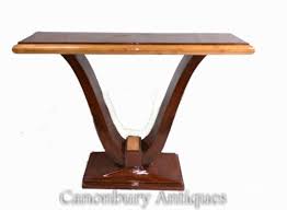 Art Deco Hall Table Rosewood Console