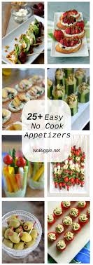 For an even more fun and colorful presentation, use both red and green grapes. 25 Easy No Cook Appetizers Nobiggie