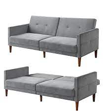 lolado futon sofa bed velvet