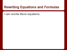 solving linear equations chapter 1