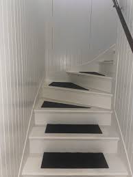 diy stair tread carpets using self