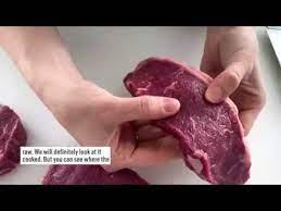 how to cut a steak against the grain
