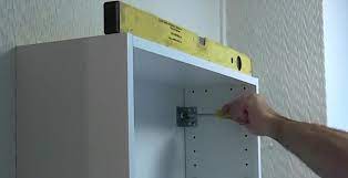 how to install wall cabinets a step