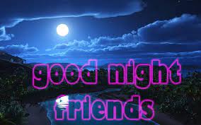 good night friend hd wallpaper