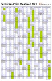 Druckbare leer winterferien 2021 nrw kalender zum ausdrucken in pdf. Ferien Nordrhein Westfalen 2021 Ferienkalender Zum Ausdrucken