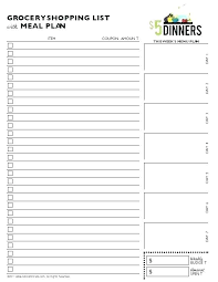 Day Planning Template Metabots Co