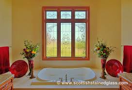 Stained glass windows not only add style to the bathroom but also gives some privacy and style. Fort Collins Stained Glass Windows Stained Glass Bathroom Windows Add Privacy Elegance To Your Fort Collins Home Fort Collins Stained Glass Windows