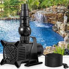 Vevor Submersible Fountain Pump 8000gph 360 Garden Pond Pump 26 Ft Lift Height 530 Watt For Waterfall Irrigation Fountains