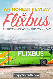 Flixbus Review 2019 Important Flixbus Info Must Knows Tips