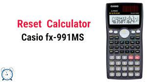 reset casio fx 991ms calculator how