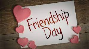 friendship day on paper wallpaper