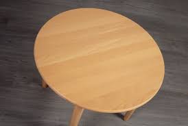 Danish Vintage Beech Coffee Tables By