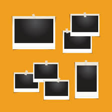 photo frame vector art icons and