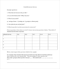 11 Sample Survey Questionnaires Free Sample Example