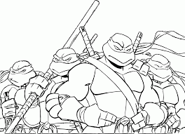 They are very popular since the late … Coloring Pages Of Ninja Turtles Coloring Home