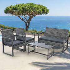 Wicker Outdoor Patio Furniture Set