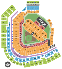 Pnc Park Seating Chart Rows Seats