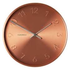 Buy Cloudnola Trusty Copper Wall Clock