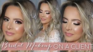 incredible bridal makeup transformation