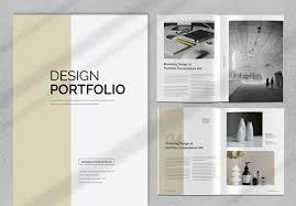 interior design portfolio template