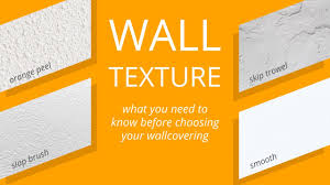 wallpaper on textured walls prepare