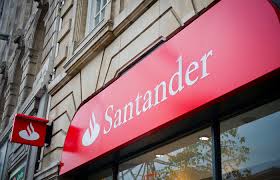 santander banking services resume after