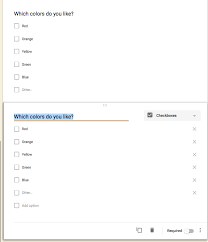 Google Forms Duplicating Questions