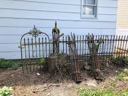 Church Cemetery Wrought Iron Fence