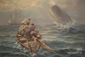 Image result for moby dick  in art