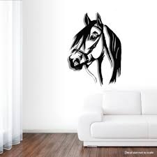 Horse Head Metal Wall Decor Animal