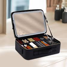 makeup bag portable cosmetic case