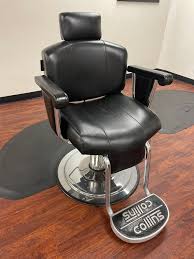 collins barber chair in