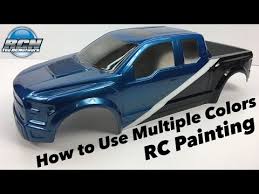 How To Paint Your Rc Body With Multiple Colors Pactra