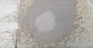 how to remove iron stains from concrete