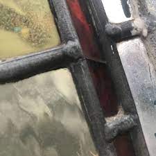 how do you clean leaded glass windows