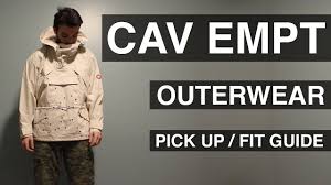 Cav Empt Pixel Embroidery Pullover Pickup Fit Guide