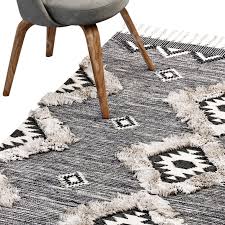 rugs nuloom moroccan style fringed wool