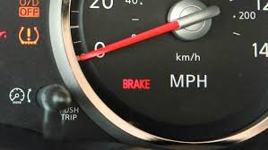 when the brake warning light stays on