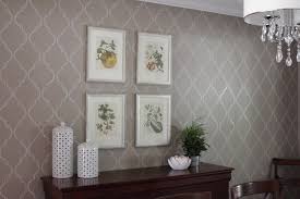 Stencil Wall Paint For Living Room