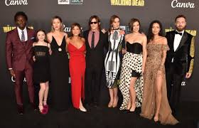 the walking dead cast cleans up for