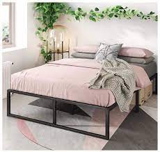 Zinus Lorelai 14 Inch Metal Platform Bed Frame Mattress Foundation With Steel Slat Support No Box Spring Needed Easy Assembly Twin